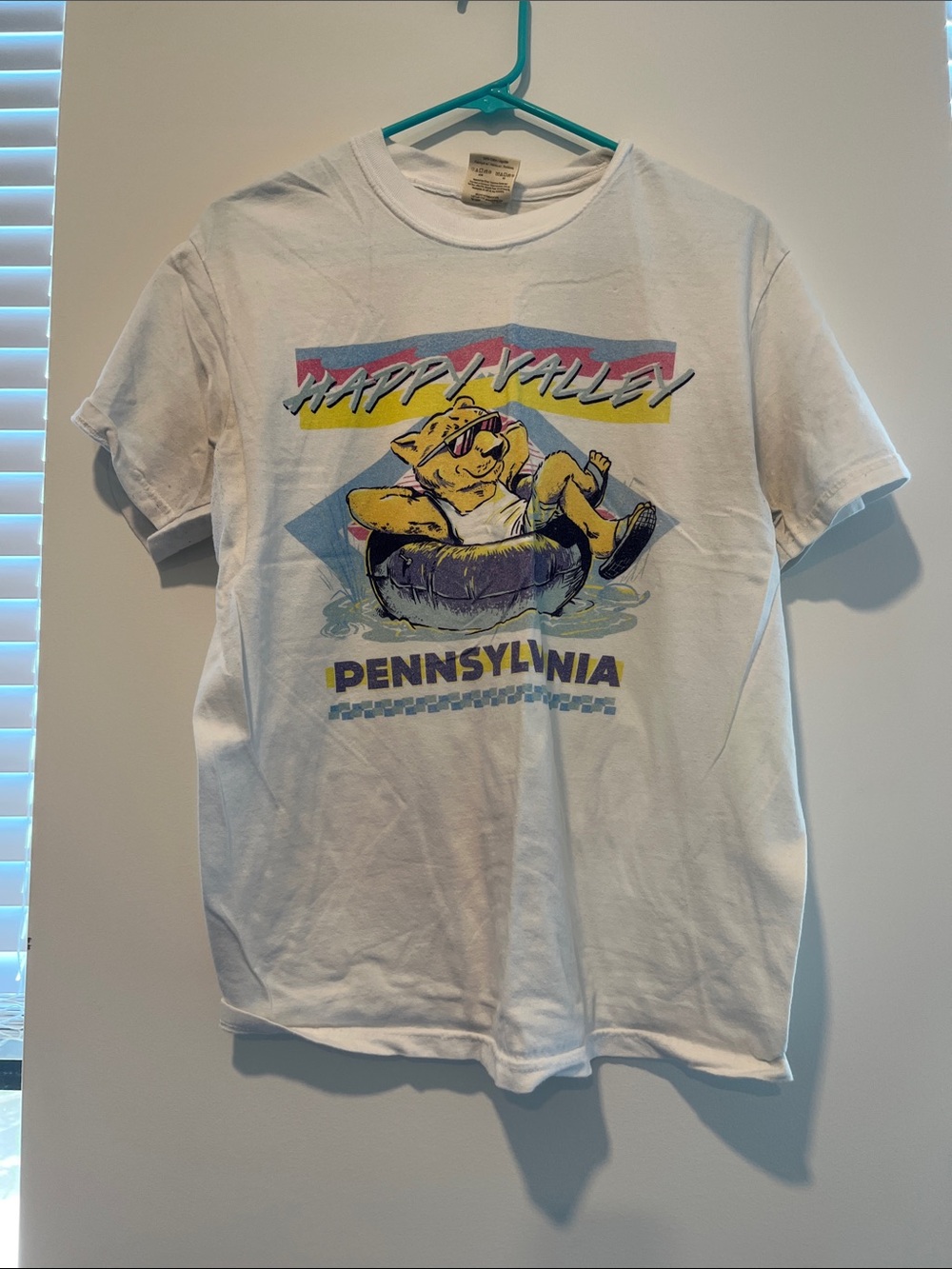 Happy Valley Pennsylvania Kids White Graphic Tee